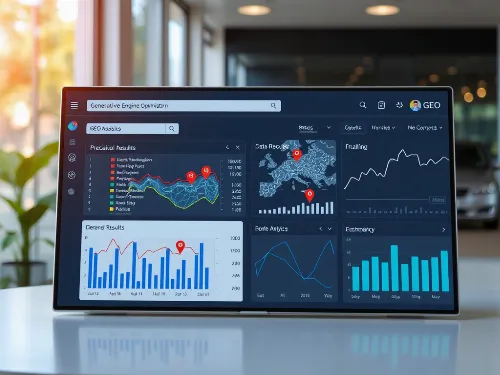 AI-powered Generative Engine Optimization dashboard